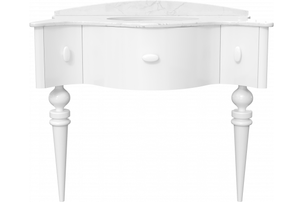 Тумба с раковиной VOQ Charlotte 95 premium white