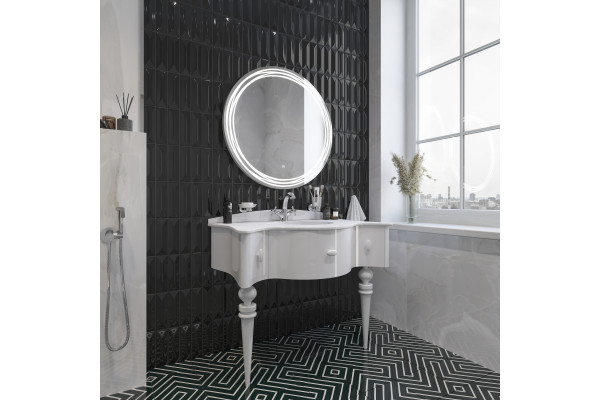 Тумба с раковиной VOQ Charlotte 95 premium white