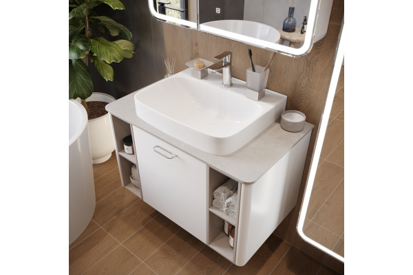 Мебель для ванной VOQ Drexel Drexel 80, ultra white&cream