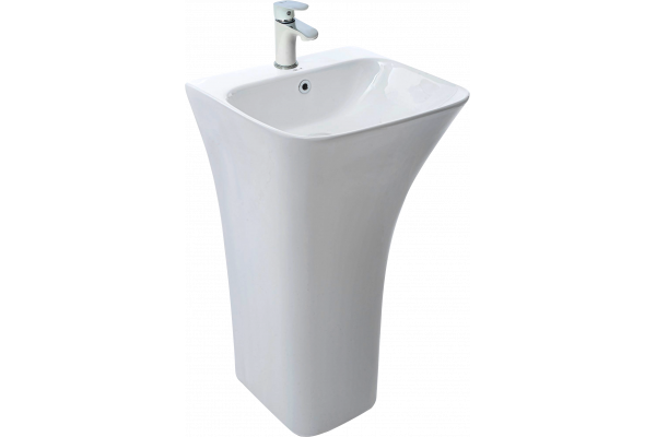 Раковина Weltwasser WW Leerbach 4543 GL-WT белая глянцевая