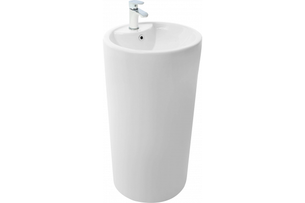 Раковина Weltwasser WW Leerbach 4646 GL-WT белая глянцевая