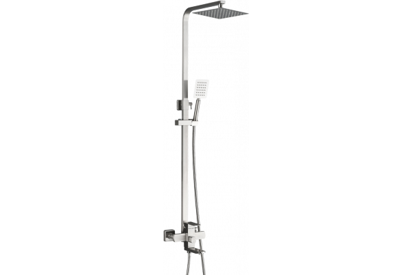 Душевая стойка WesnaArt Kubus KUB13-314 сатин