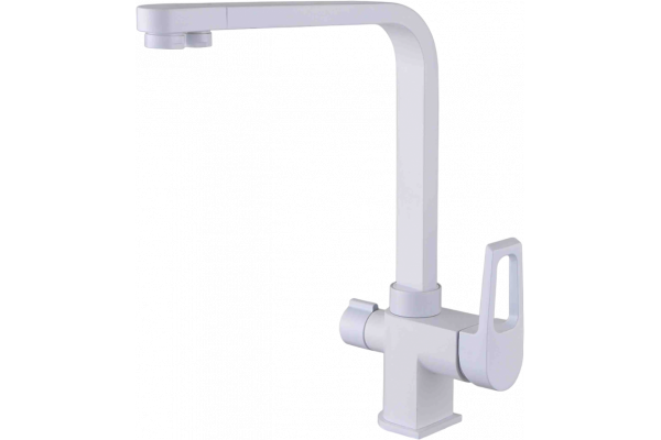 Смеситель для кухни Zorg Clean Water ZR 334 YF white