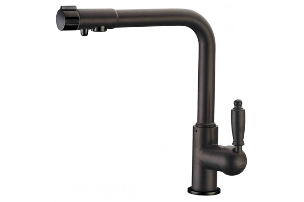Смеситель для кухни Zorg Clean Water ZR 320 YF-33 черный металл
