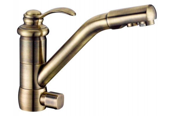 Смеситель для кухни Zorg Clean Water ZR 400 KF-47-BR