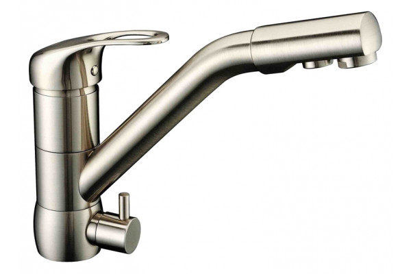 Смеситель для кухни Zorg Clean Water ZR 400 KF-12 nickel
