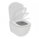 TT00003/123JG CЕТ Промо-комплект Tesi T536001 Подвесной унитаз + Сиденье; R020467 Инсталляция; панель смыва R0123JG В ПОДАРОК