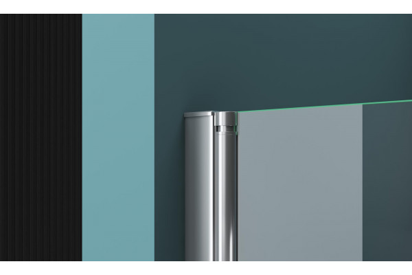 Душевой уголок BelBagno ALBANO-ASH-1-100/80-C-Cr
